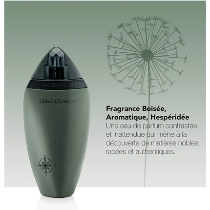 Mauboussin Eau De Parfum vyrams Discovery Woody aromatingas citrusinis kvapas