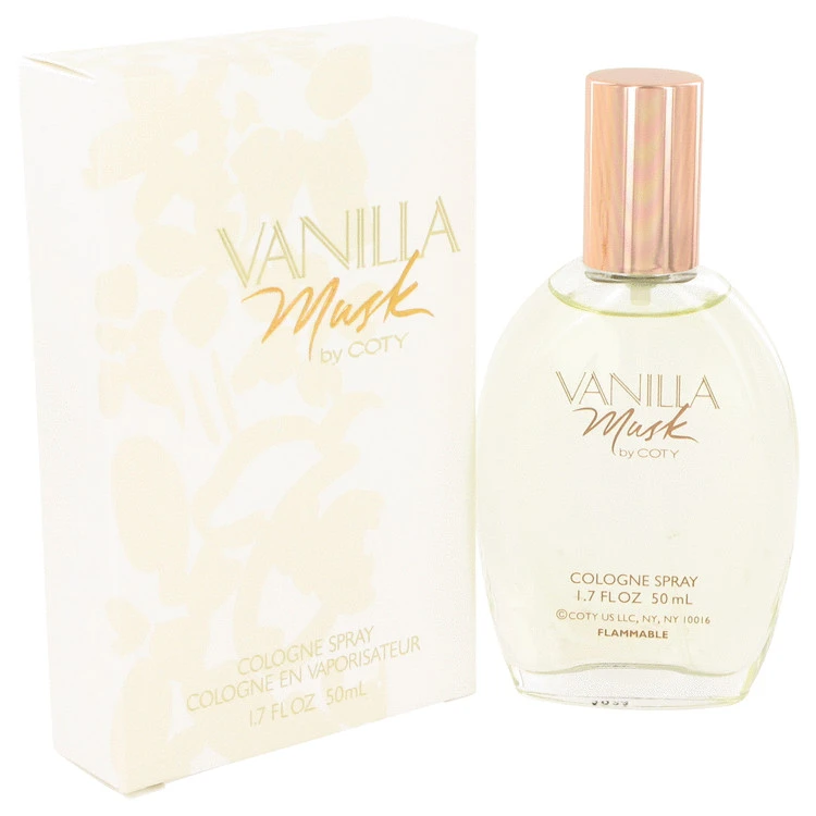 Coty Vanilla Musk Cologne Spray 50 Ml