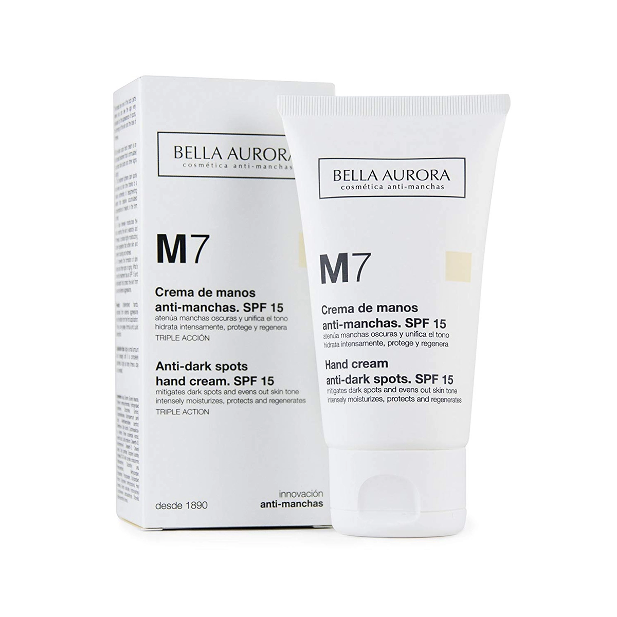 Bella Aurora   Anti dark Spots Hand Cream M7 Bella Aurora   Unisex   75 Ml