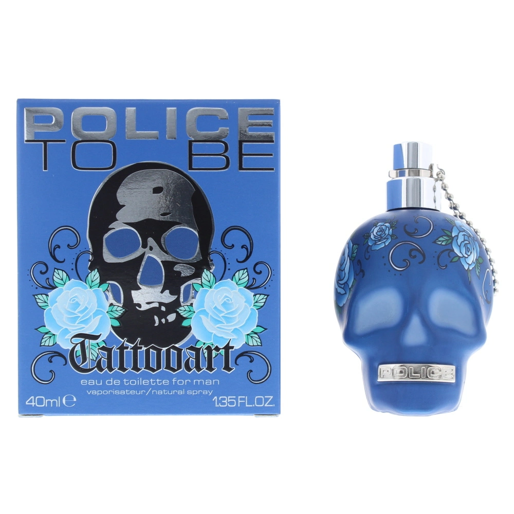 POLICE To Be Tattooart Men tualetinis vanduo 40 ml vyr