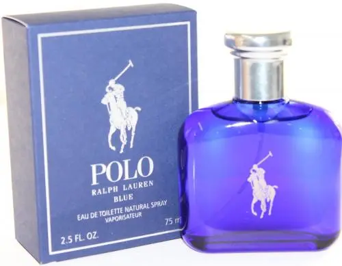 RALPH LAUREN POLO BLUE EAU DE TOILETTE FOR MEN 75ml VAPORIZADOR