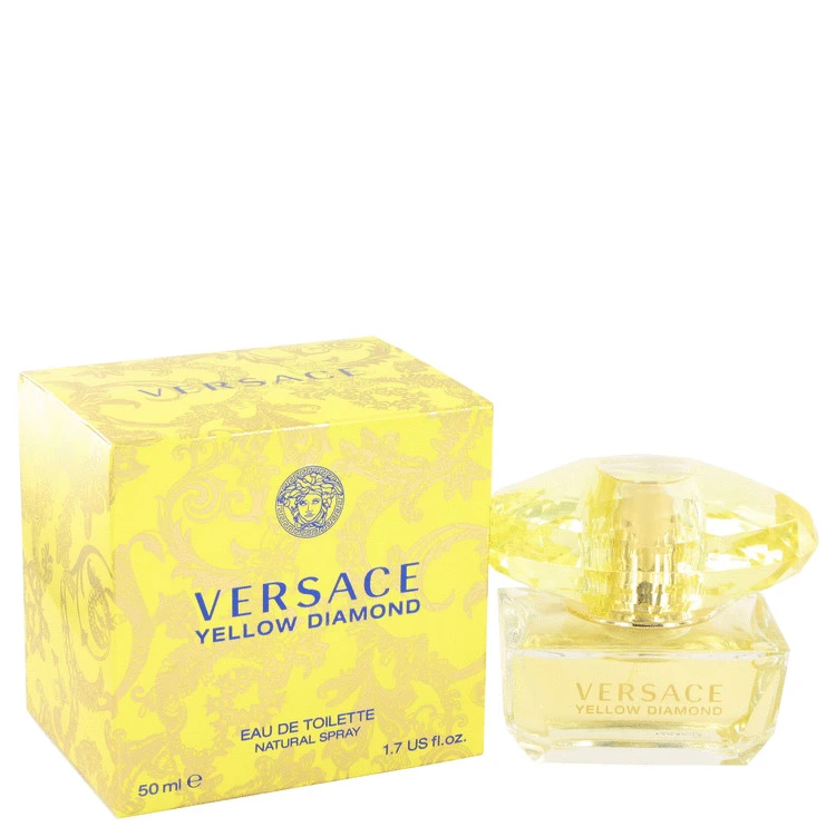 Kvepalai moterims Versace Yellow Diamond EDT, 50 ml