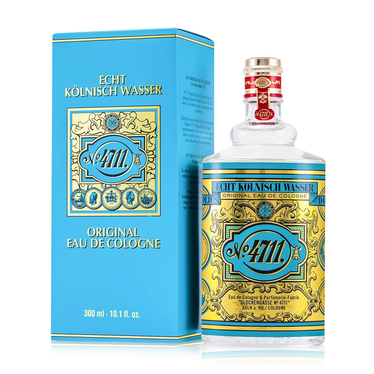Muelhens 4711 Eau De Cologne  Unisex  300 ml for Men
