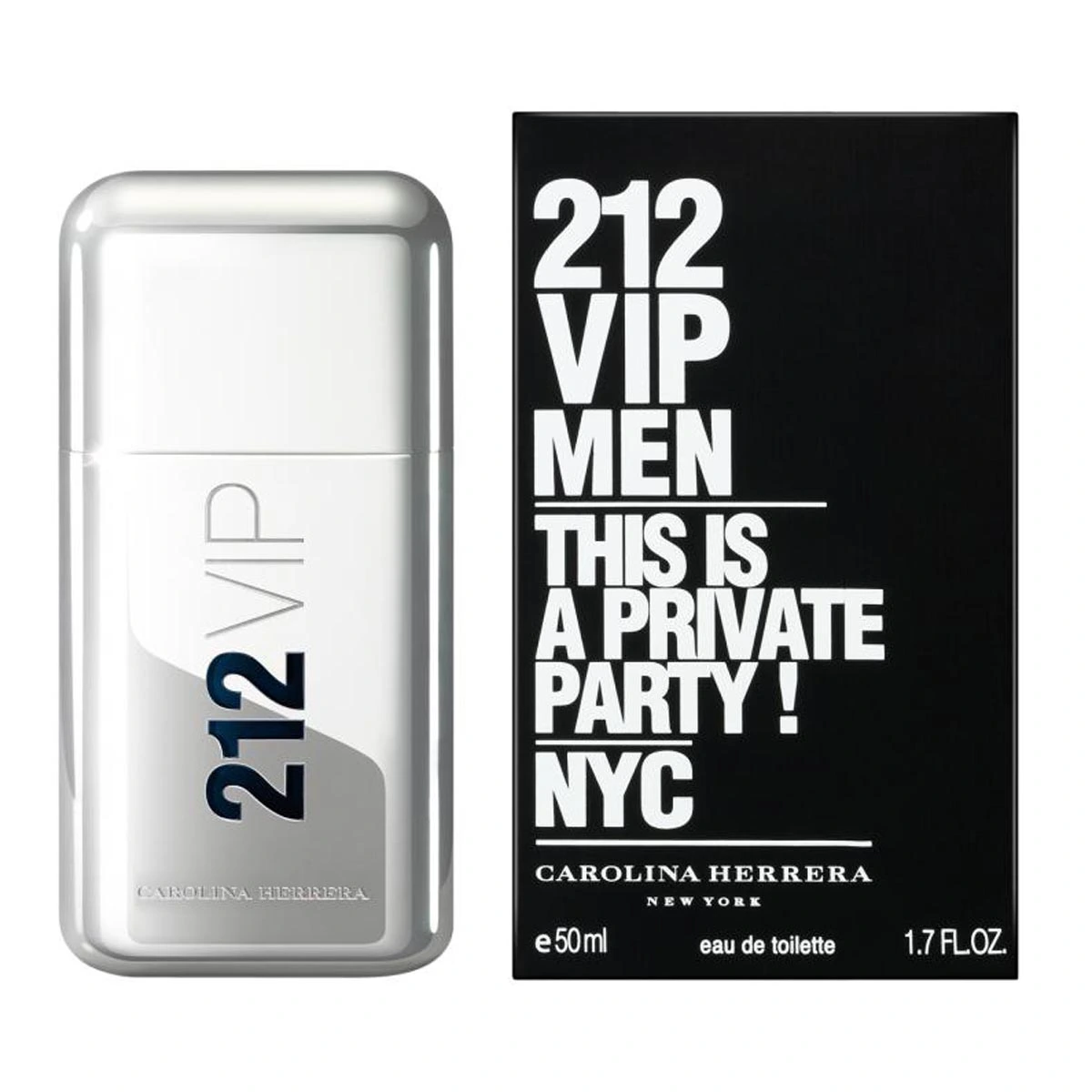 Kvepalai vyrams Carolina Herrera 212 VIP Men EDT, 50 ml