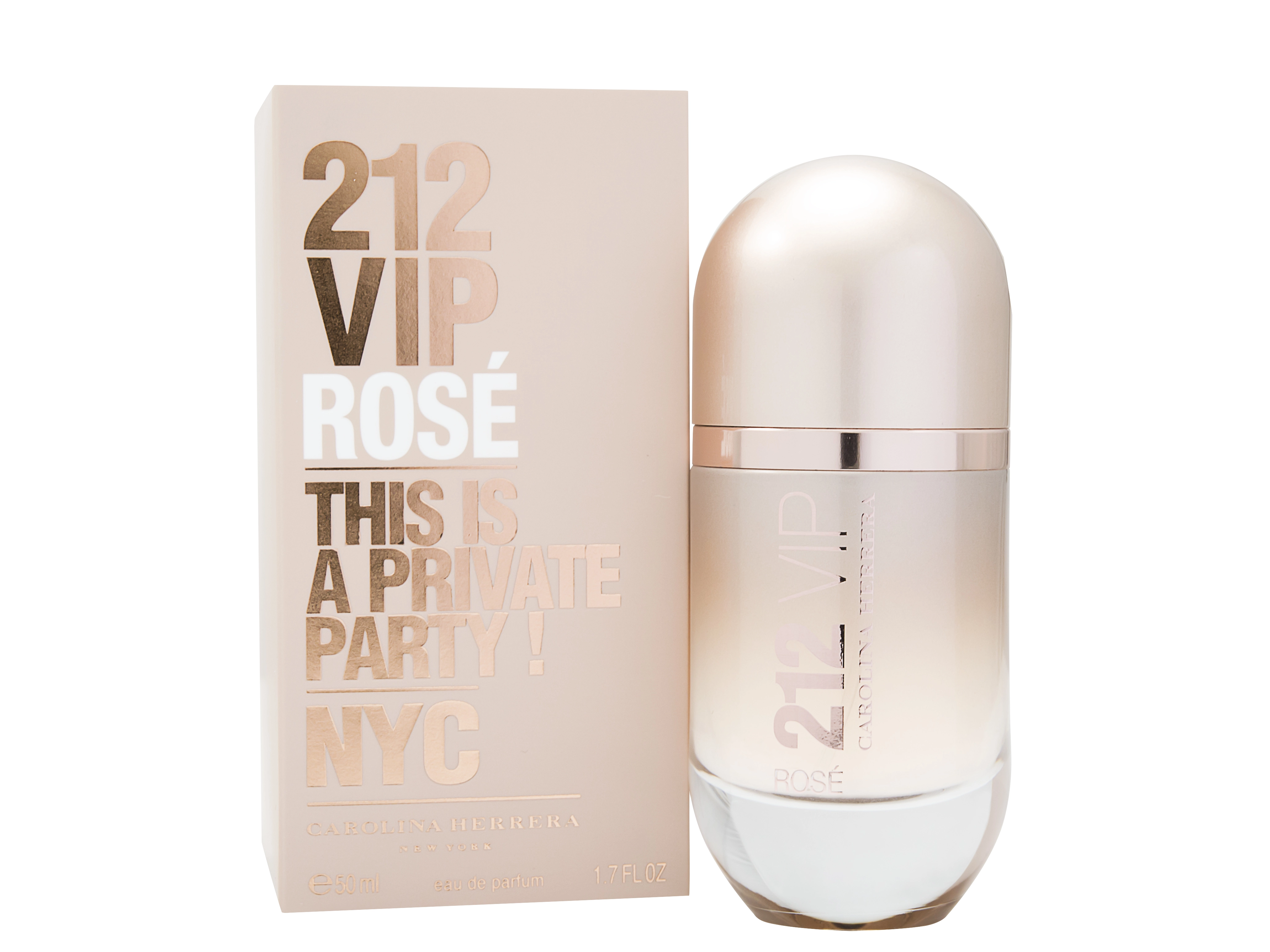 Kvepalai moterims Carolina Herrera 212 VIP Rose EDP, 50 ml