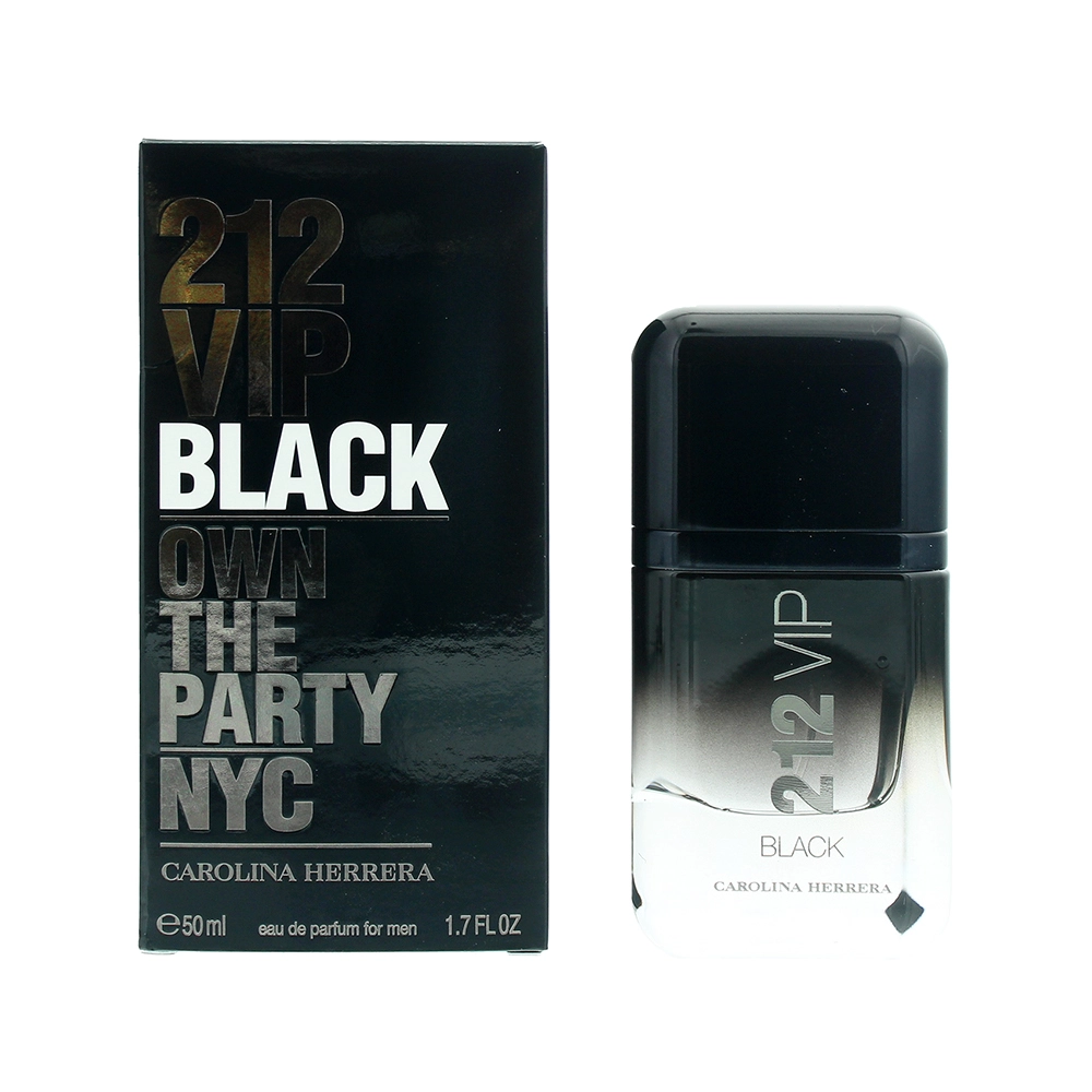 Kvepalai vyrams Carolina Herrera 212 VIP Black EDP, 50 ml