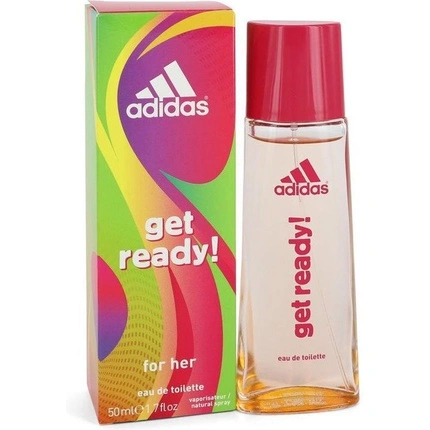 Adidas Get Ready EDT purškiklis 50 ml moterims
