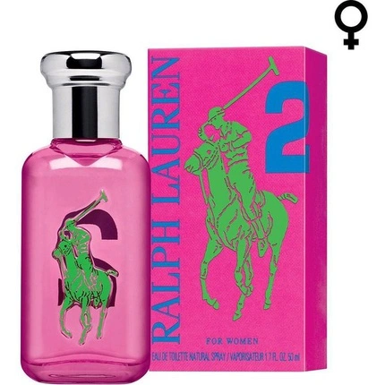 Ralph Lauren Big Pony Pink 2 Eau De Toilette Spray 100 ml for Women