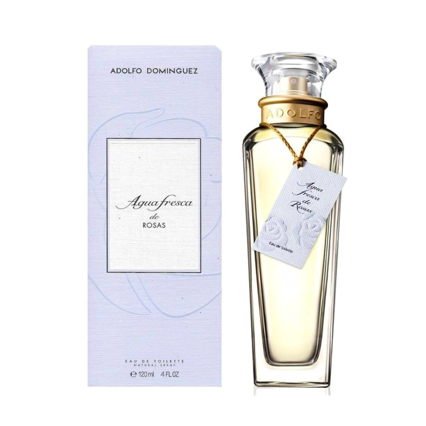 Adolfo Dominguez Fresh Rose Water EDT Purškiklis 120 ml moterims