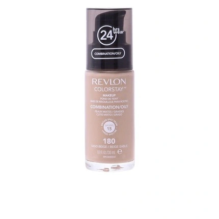 Revlon Colorstay 24hrs make up SPF 15  tone 180 Sand Beige   combination to oily skin  30 ml