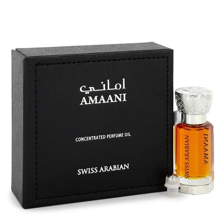 Swiss Arabian Amaani Perfume Oil  Unisex  12 ml for Men