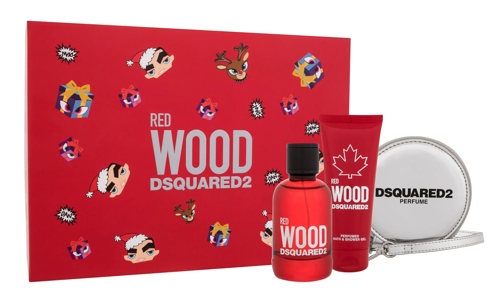 Red Wood DArc rinkinys EDT 100 ml dušo želė 100 ml ir putos A34enka