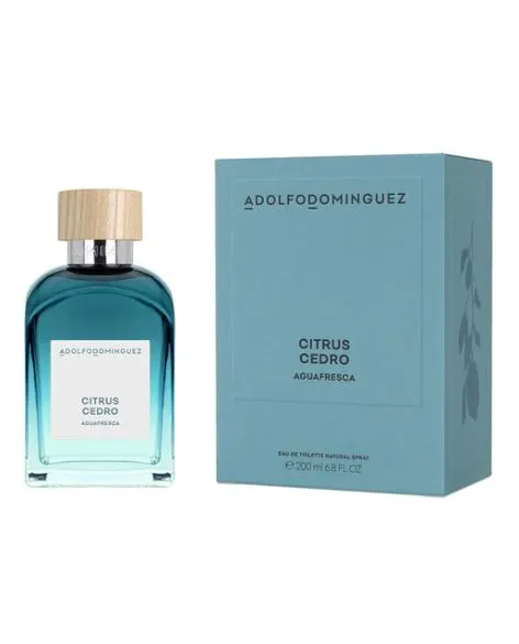 Adolfo Dominguez Agua Fresca Citrus Cedro EDT 200ml