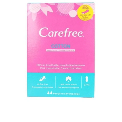 Carefree With Cotton Extract Fresh Pantyliners 44 Units