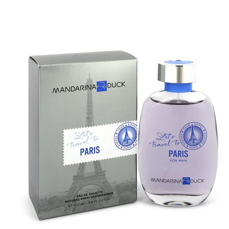 Mandarina Duck Let s Travel To Paris EDT Spray 100 ml for Men