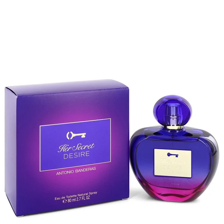 Antonio Banderas Her Secret Desire EDT purškiklis 80 ml moterims