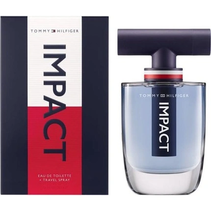 Tommy Hilfiger Impact 100 ml EDT Spray +4 ml Travel EDT Spray For Men Gift Set