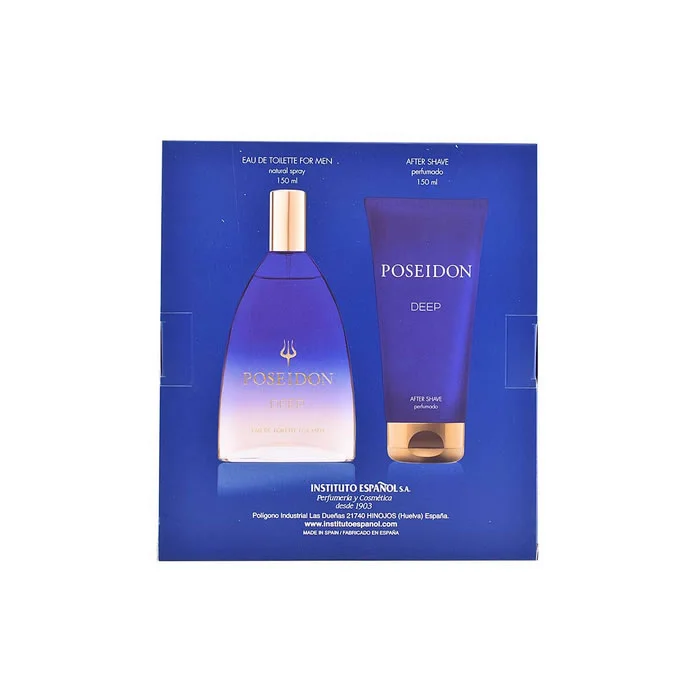 Rinkinys vyrams Instituto Español Poseidon Deep EDT 150 ml + dušo želė 150 ml  