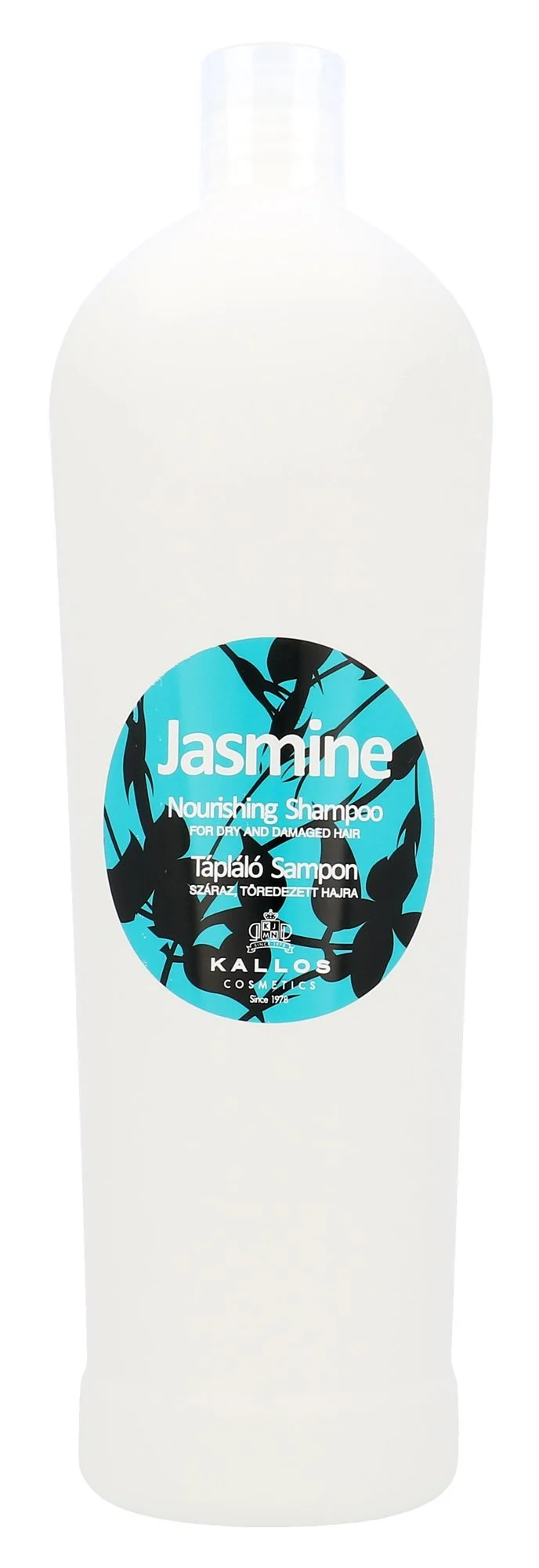 KALLOS Jasmine Nourishing Hair Shampoo Mėtų šampūnas sausiems ir pažeistiems plaukams 1000ml