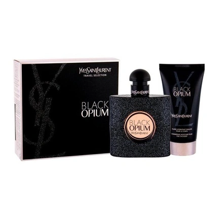 Rinkinys moterims Yves Saint Laurent Black Opium EDP, 50 ml + kūno losjonas, 50 ml