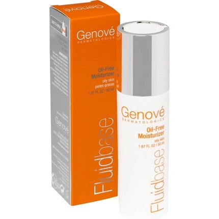 Genove Fluidbase drėkinamasis veido kremas riebiai odai 50ml Genove