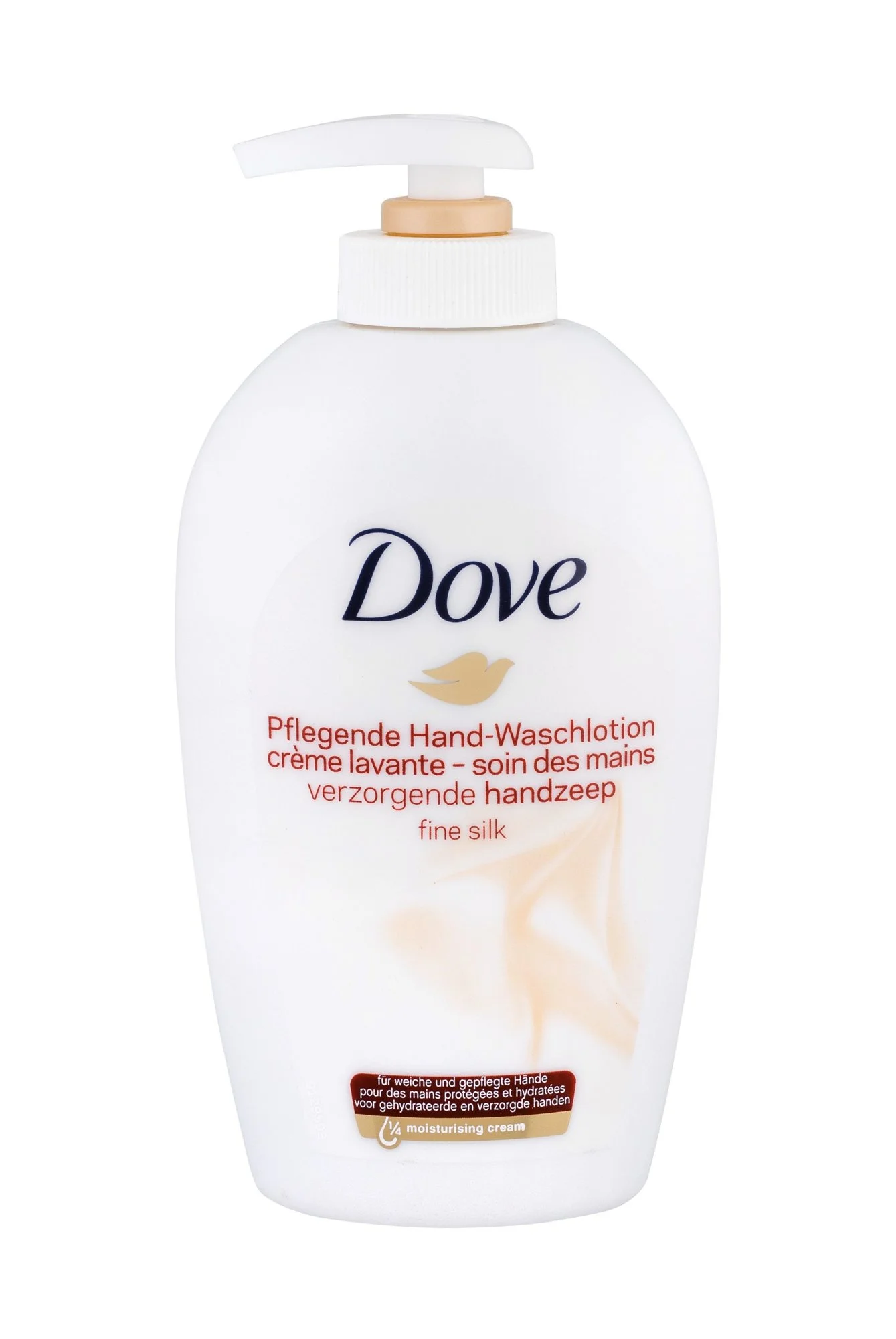 Dove Supreme Fine Silk 250 ml skystas muilas