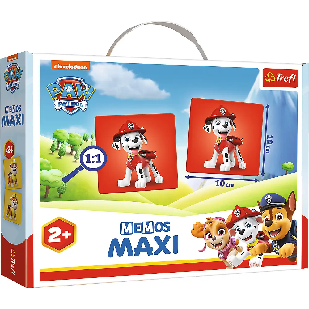 TREFL Atmintį lavinantis žaidimas „Šuniukai-patruliai“