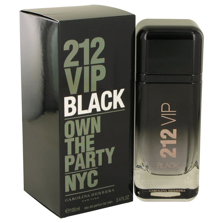 Kvepalai vyrams Carolina Herrera 212 VIP Black EDP, 100 ml