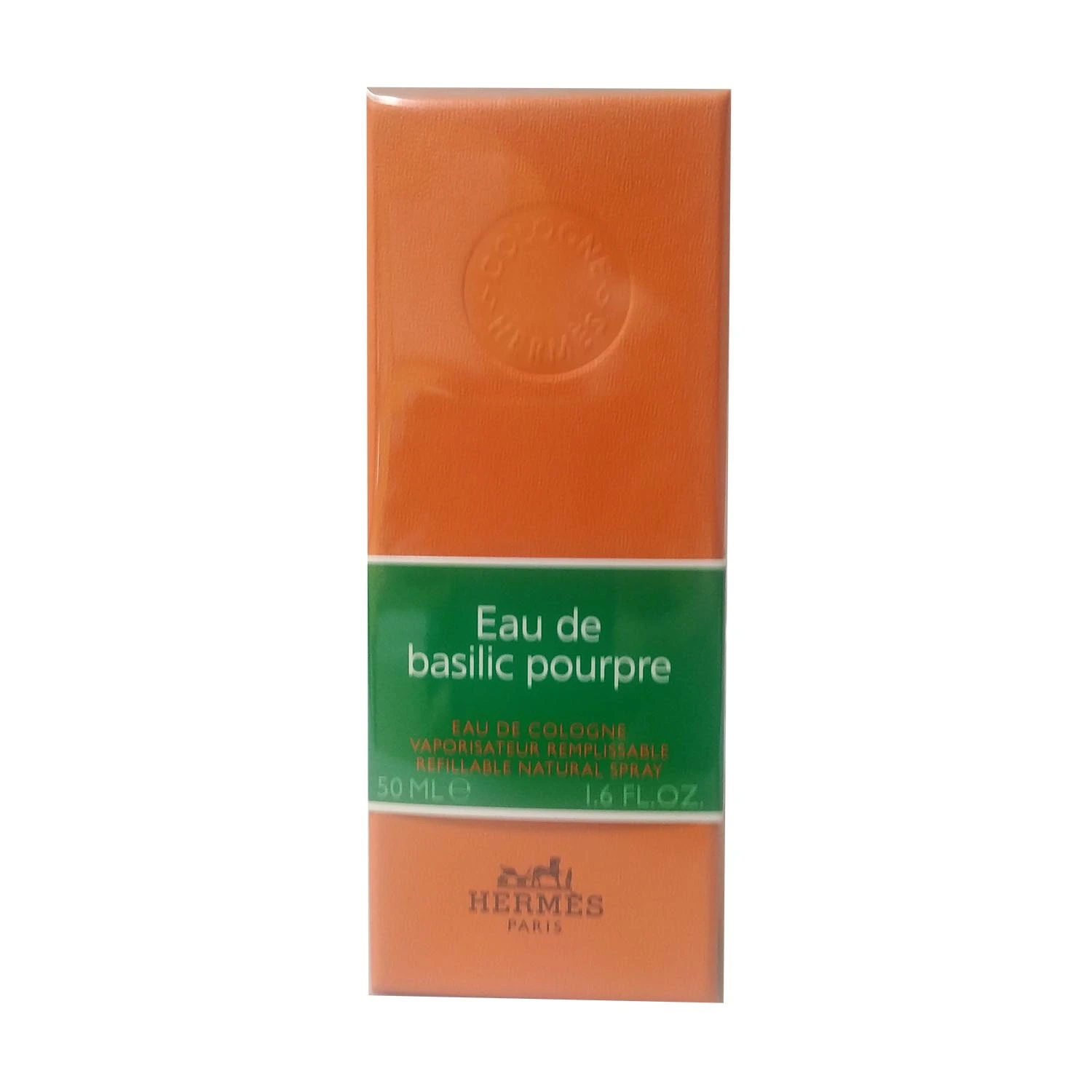HERMES EAU DE BASILIQUE POURPRE EAU DE COLOGNE 50ML