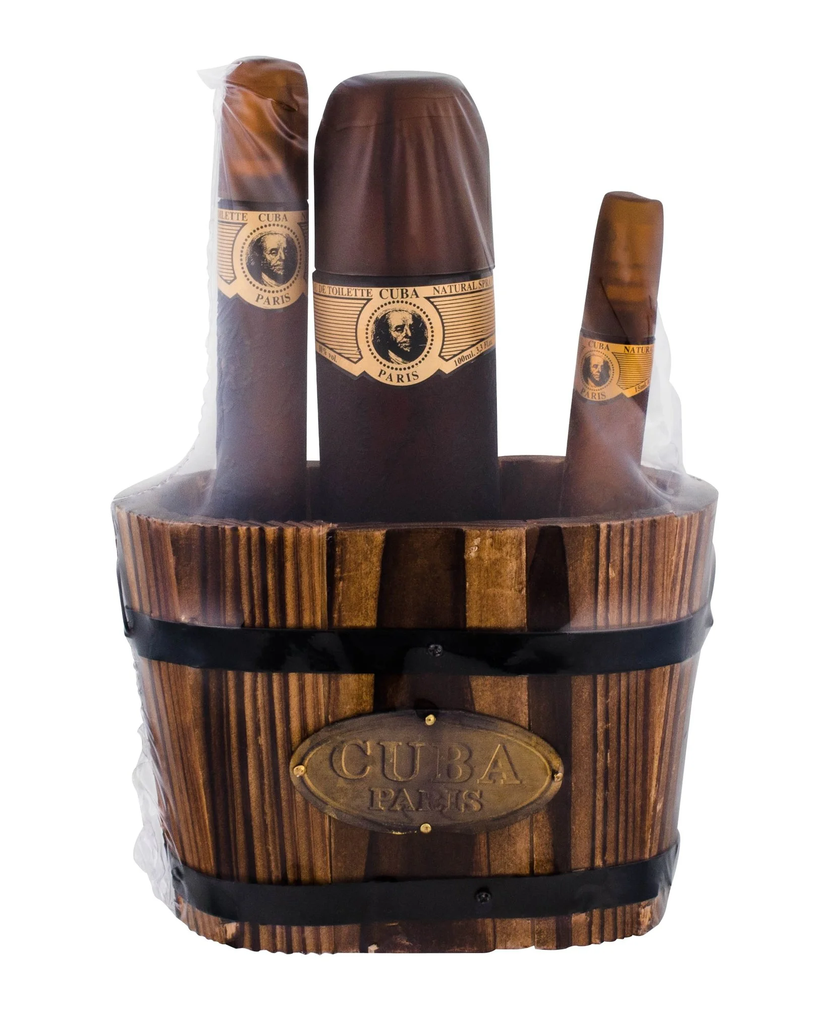 Cuba Gold Gift Set EDT 100 ml  miniature Cuba Gold EDT 20 ml and miniature Cuba Gold EDT 35 ml