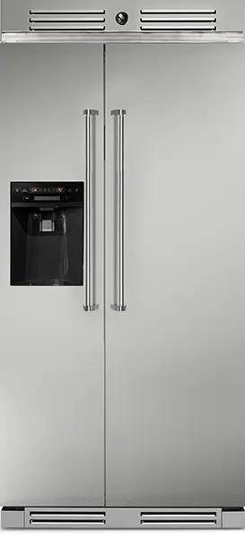 Dviduris šaldytuvas Steel Genesi GFR-9 SS-SLT