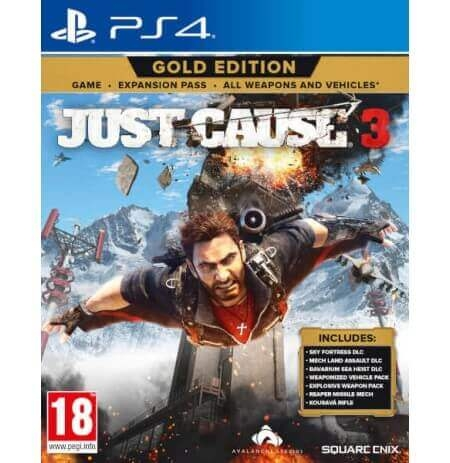 Kompiuterinis žaidimas Just Cause 3 Gold Edition PS4