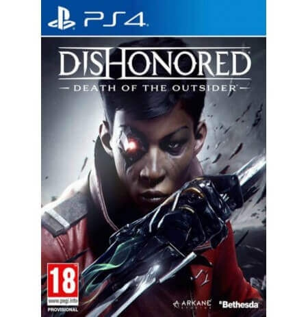 Kompiuterinis žaidimas Dishonored: Death of the Outsider PS4