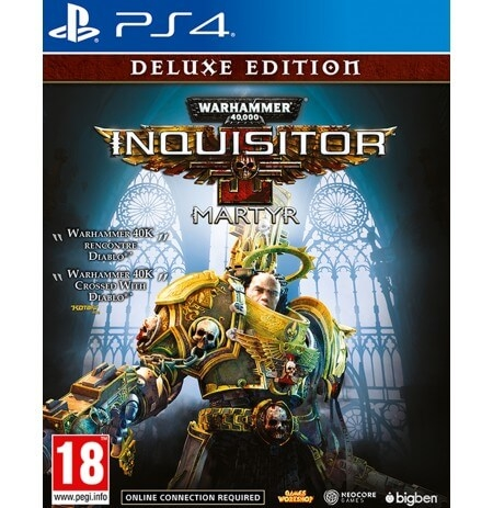 Kompiuterinis žaidimas Warhammer 40K Inquisitor Martyr Deluxe Edition PS4