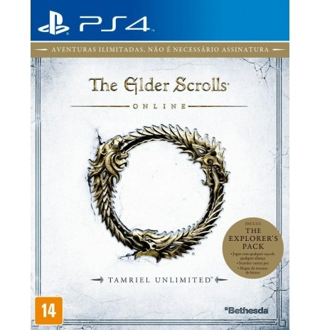 Kompiuterinis žaidimas The Elder Scrolls Online Tamriel Unlimited PS4