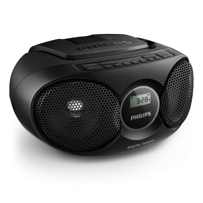Philips CD Soundmachine AZ215B/12 Black 3W Digital tuning