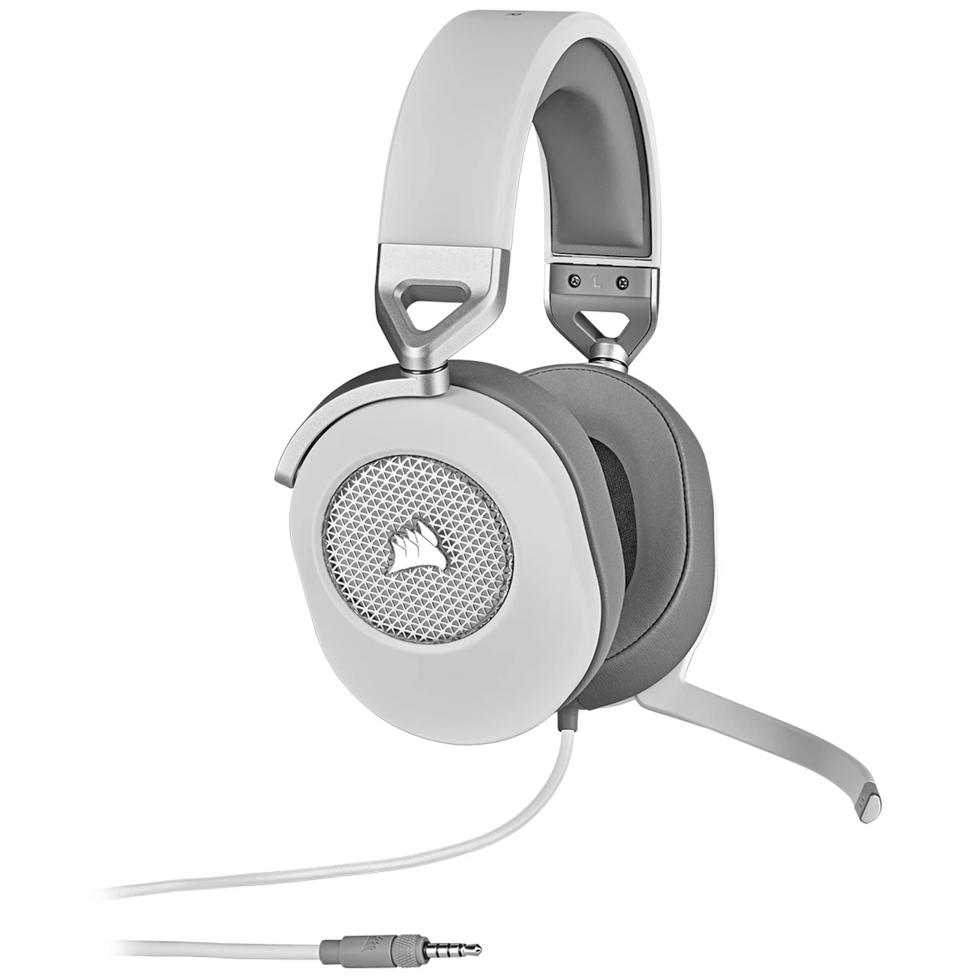 Ausinės Corsair HS65 Surround White