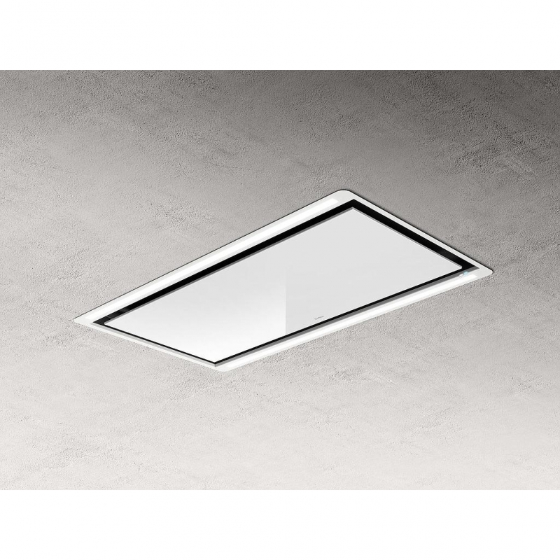 Įmontuojamas lubinis gartraukis Elica HILIGHT GLASS H30 WH/A/100