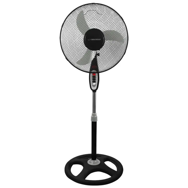 Pastatomas ventiliatorius Esperanza Typhoon EHF002 Black/Grey, 50 W