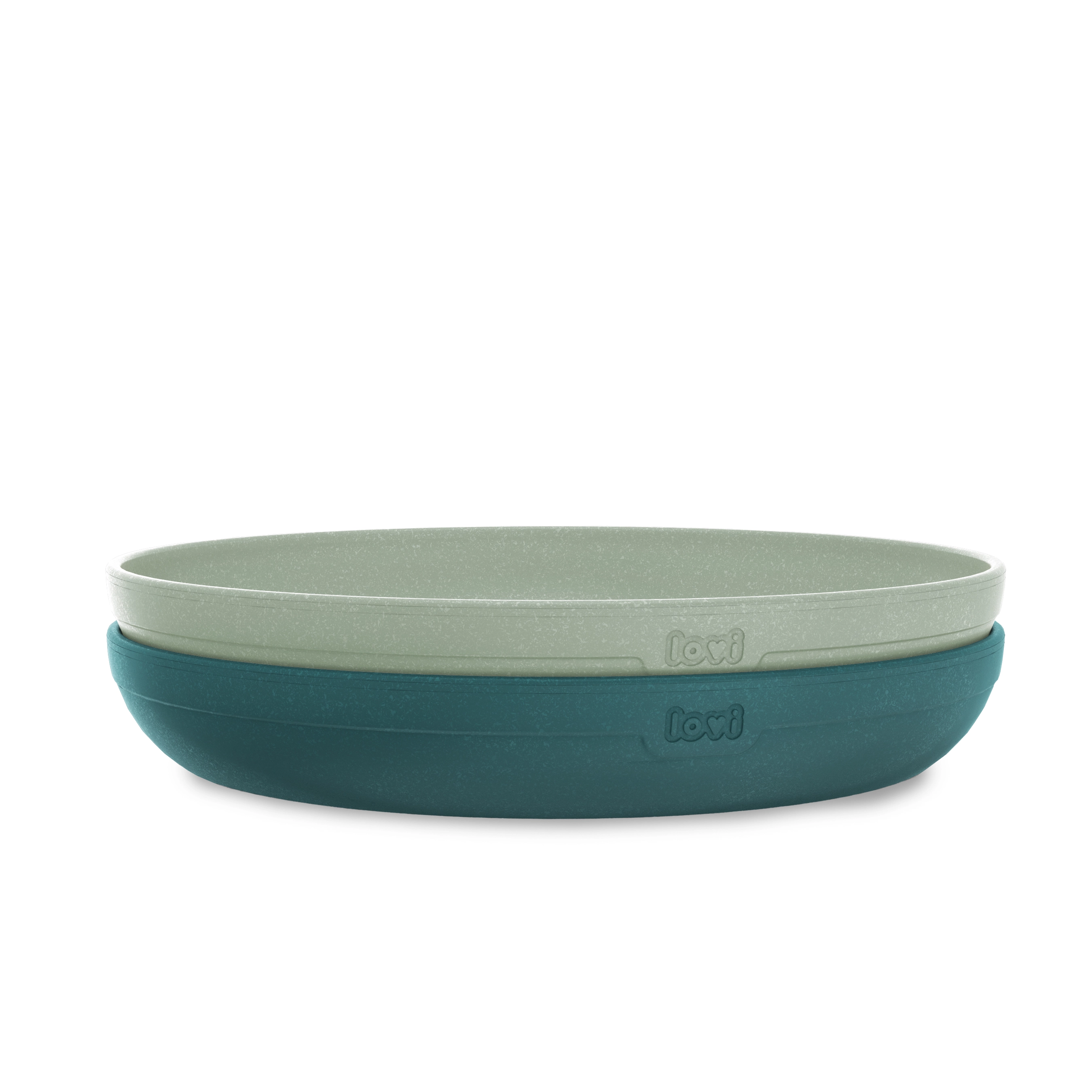 LOVI lėkštės PISTACHIO, 6m+, 2 vnt., green, 21/530_gre