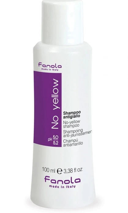 Fanola No Yellow No yellow Shampoo Blond Hair  Highlights 100ml