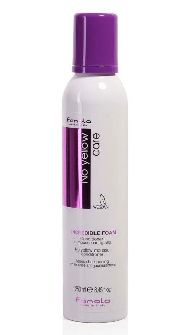 Fanola No Yellow Incredible Foam Mousse Blond HaarHighlights 250ml