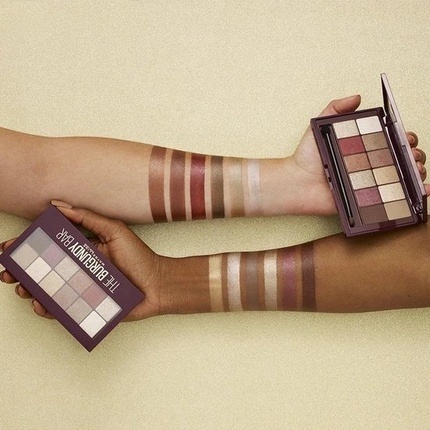 Maybelline The Burgundy Bar akių šešėlių ir paryškinimo paletės ribotas leidimas