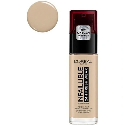 Infaillible 24h Fresh Wear Foundation   100 linen 30 Ml