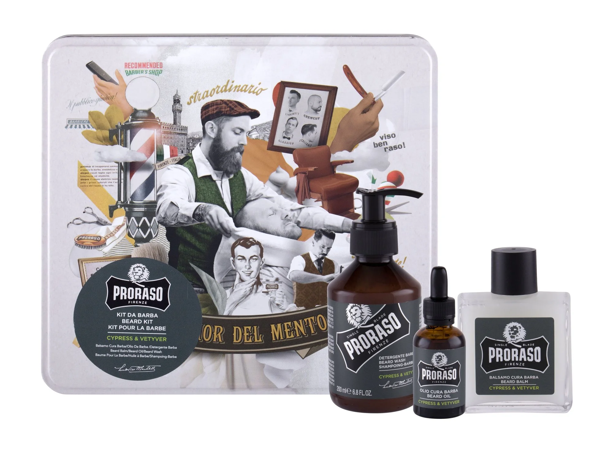 Cypress  Vetyver Beard Wash Set   Beard Wash Gift Set