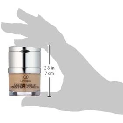 Caviar Long Stay Make Up Corrector Ilgalaikis makiažas su ikrų ekstraktais ir pažangiu korektoriumi 30 ml