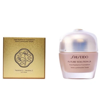 Shiseido Creme Shiseido Huidverzorging Future Solution LX Creme Total Radiance Foundation SPF15 Neutral 2 30 ml