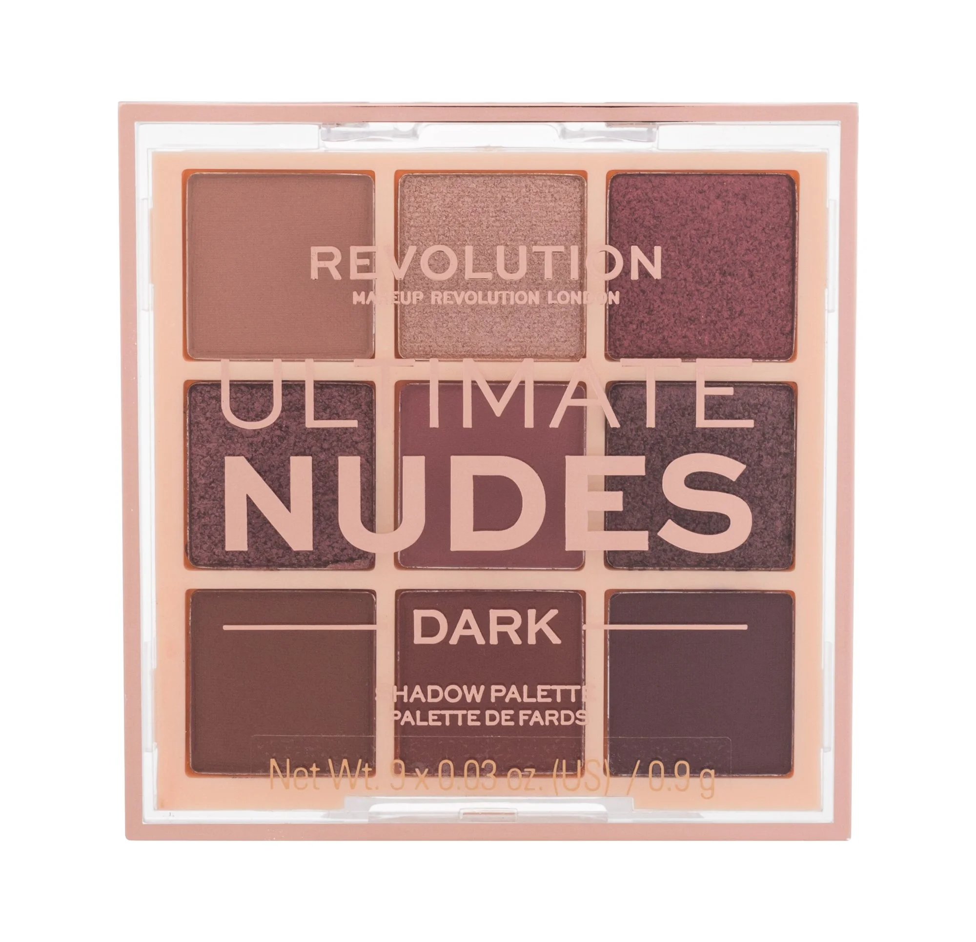 Makeup Revolution Ultimate Nudes Eyeshadow Palette   Dark