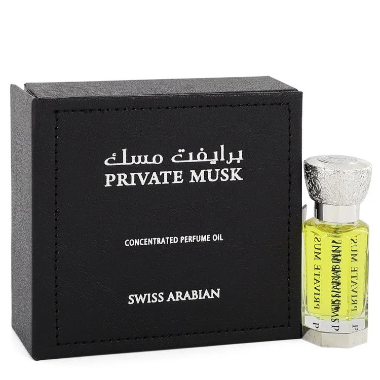 Swiss Arabian Private Musk Concentrated Perfume Oil  Unisex  12 ml for Women