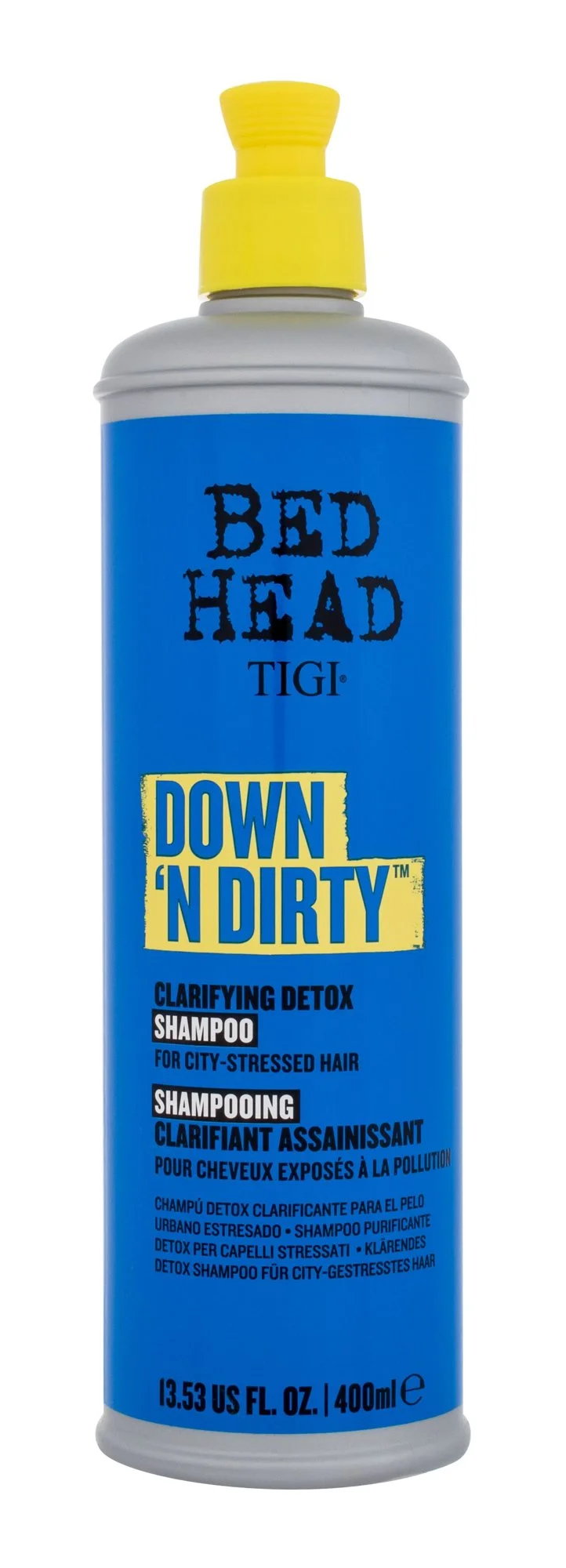 BED HEAD downn dirty clarifying detox shampoo 400 ml